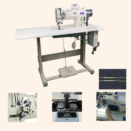 Double Needle Sewing Machine Industrial for Jeans China Manufacturer
